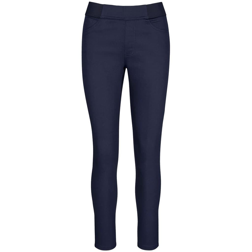 Ladies Sasha Stretch Pants - Navy