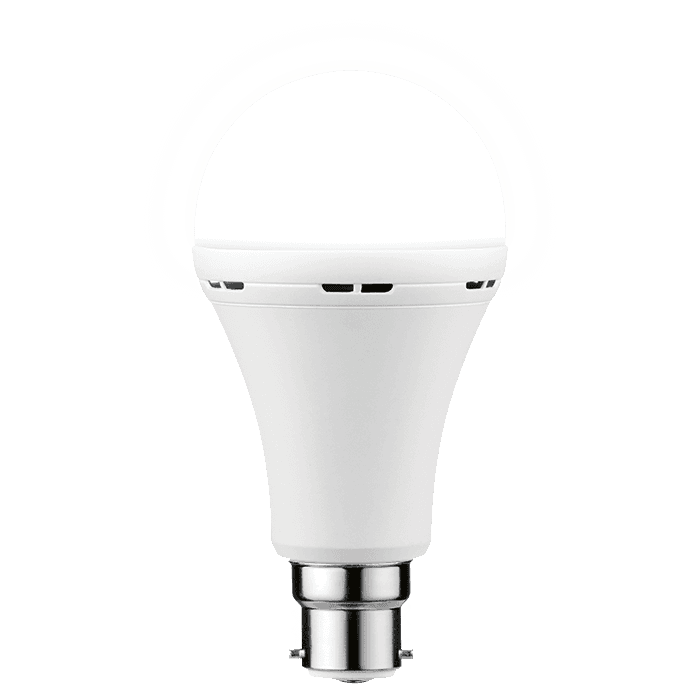 5W A60 Rechargeable Led Light Bulb E27 - 3 Pack