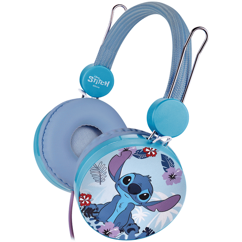 Disney Stitch Auxiliary Headphones with Stickers
