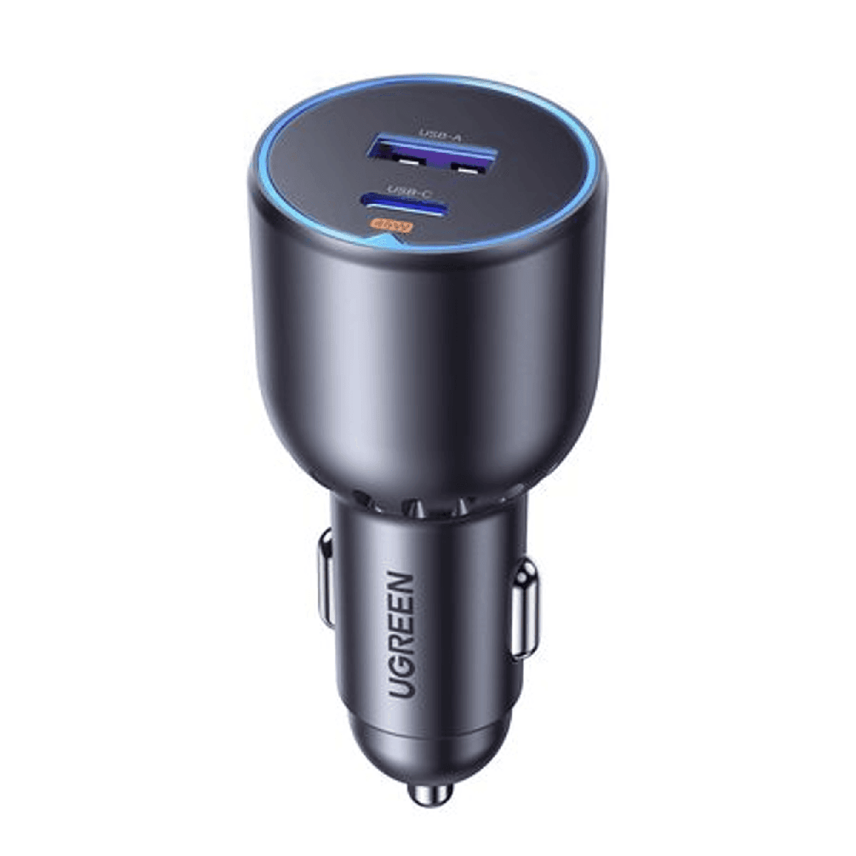 UGREEN 63W Type-C + USB A Fast Car Charger