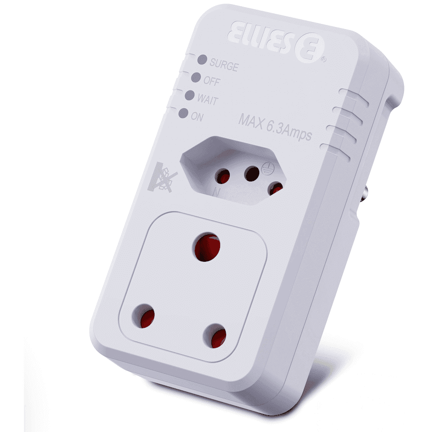 Ellies 2 Way High Surge Appliance Protector - WT