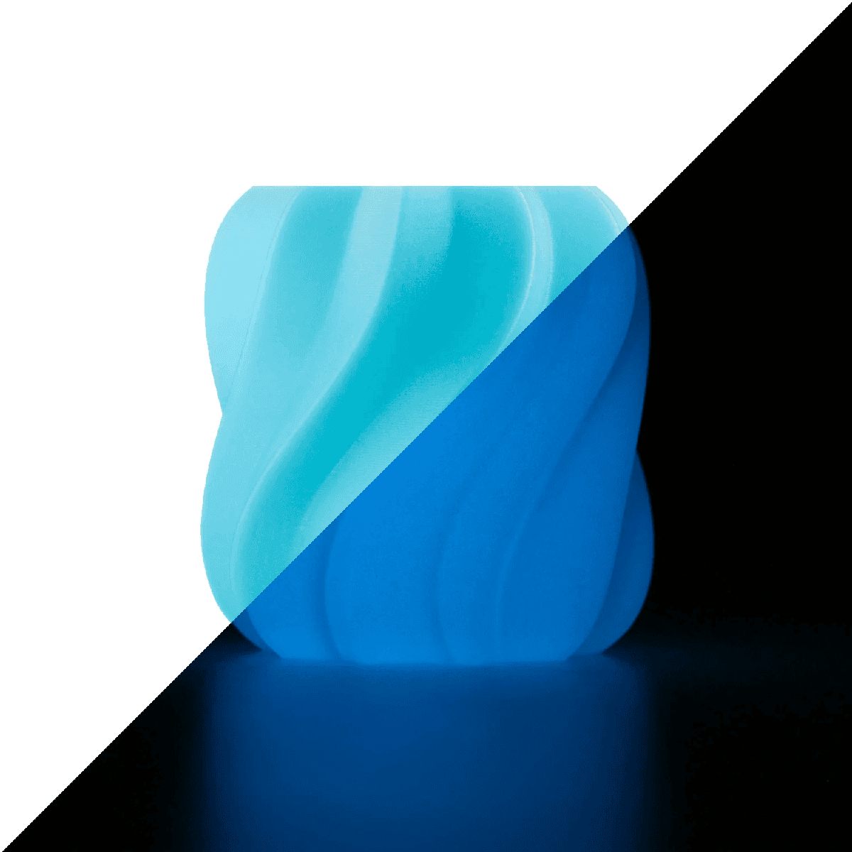 Anycubic PLA Glow Filament - Blue (Blue Glow)