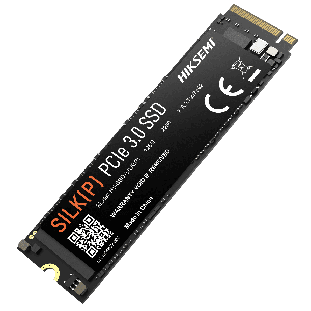 Hiksemi Silk(P) 128GB Gen3 M.2 NVMe 3D NAND SSD