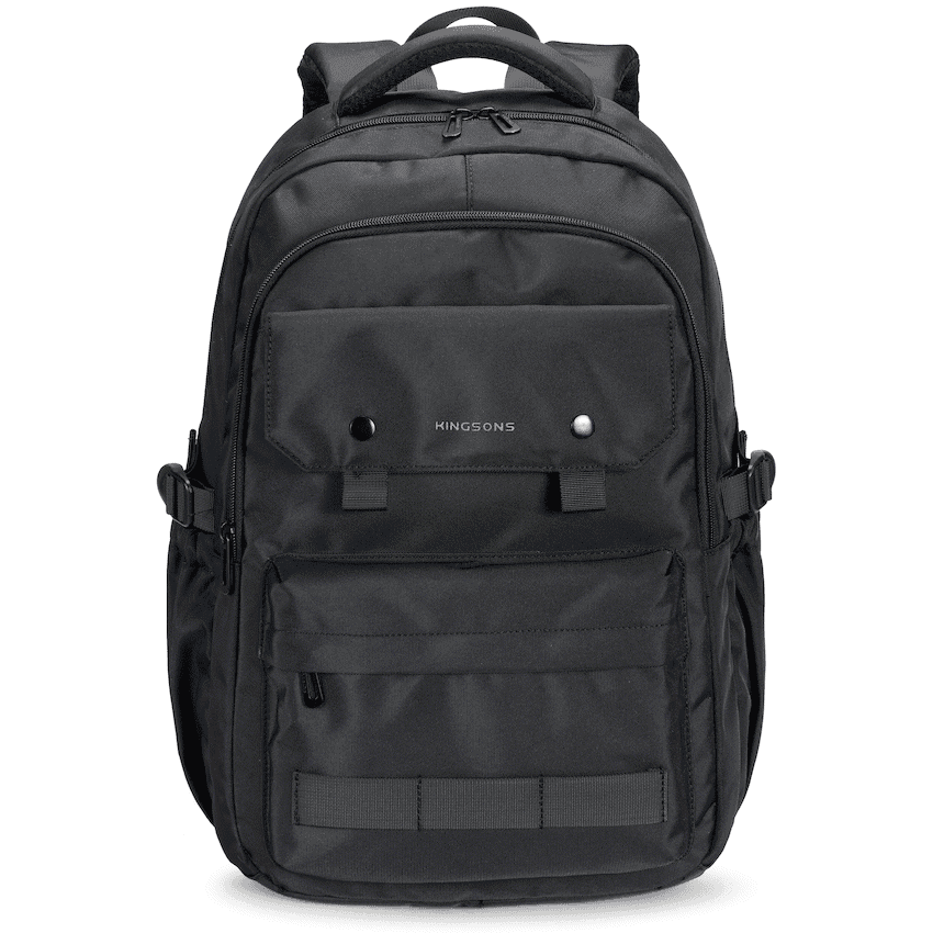 Kingsons Super-Scholar Backpack Black