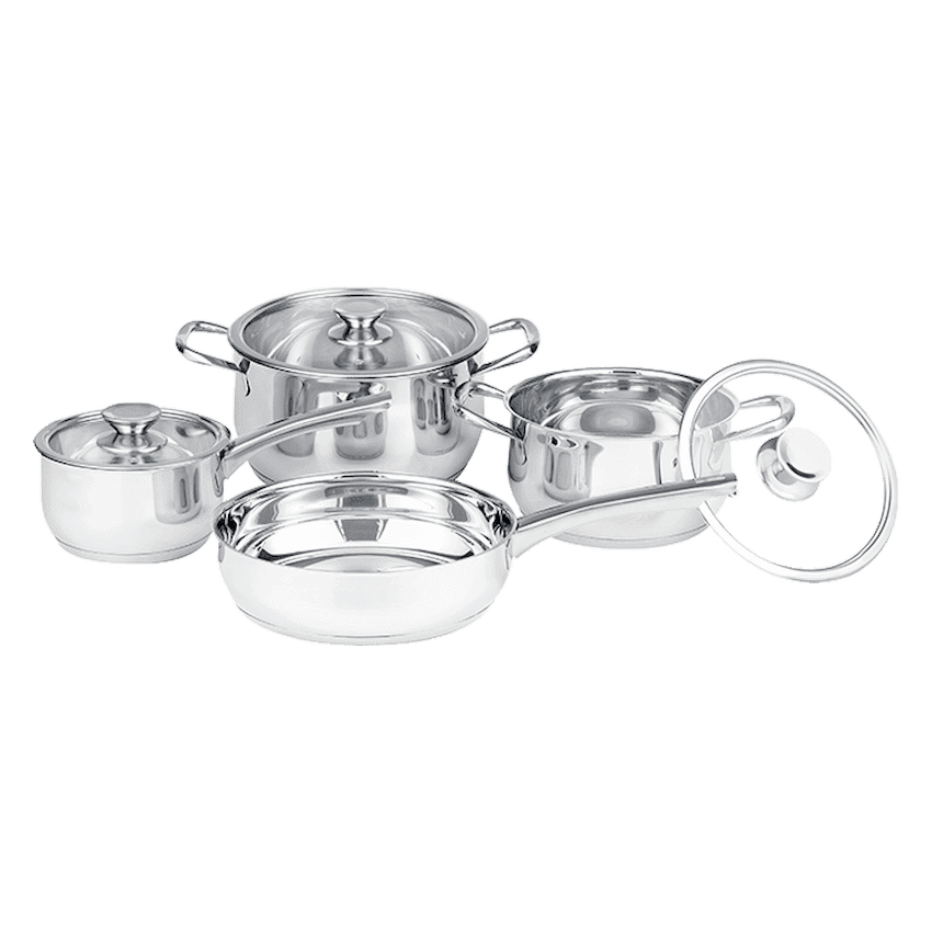 Legend Master Chef 7 Piece Stainless Steel Cookware Set