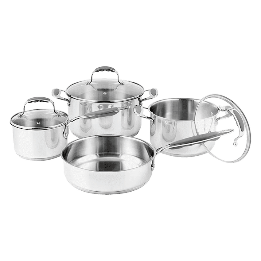 Legend Classic Chef 7 Piece Stainless Steel Cookware Set