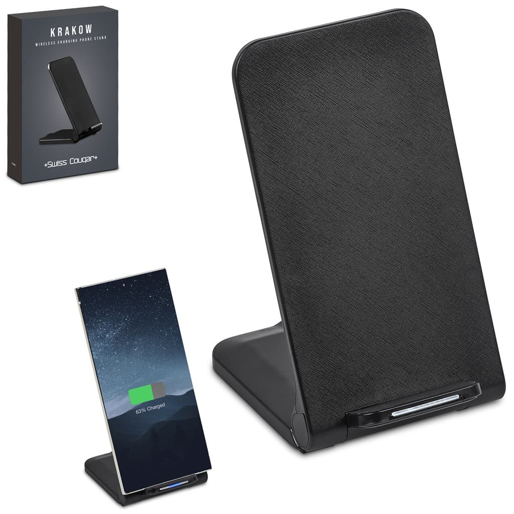 Swiss Cougar Krakow Wireless Charging Phone Stand