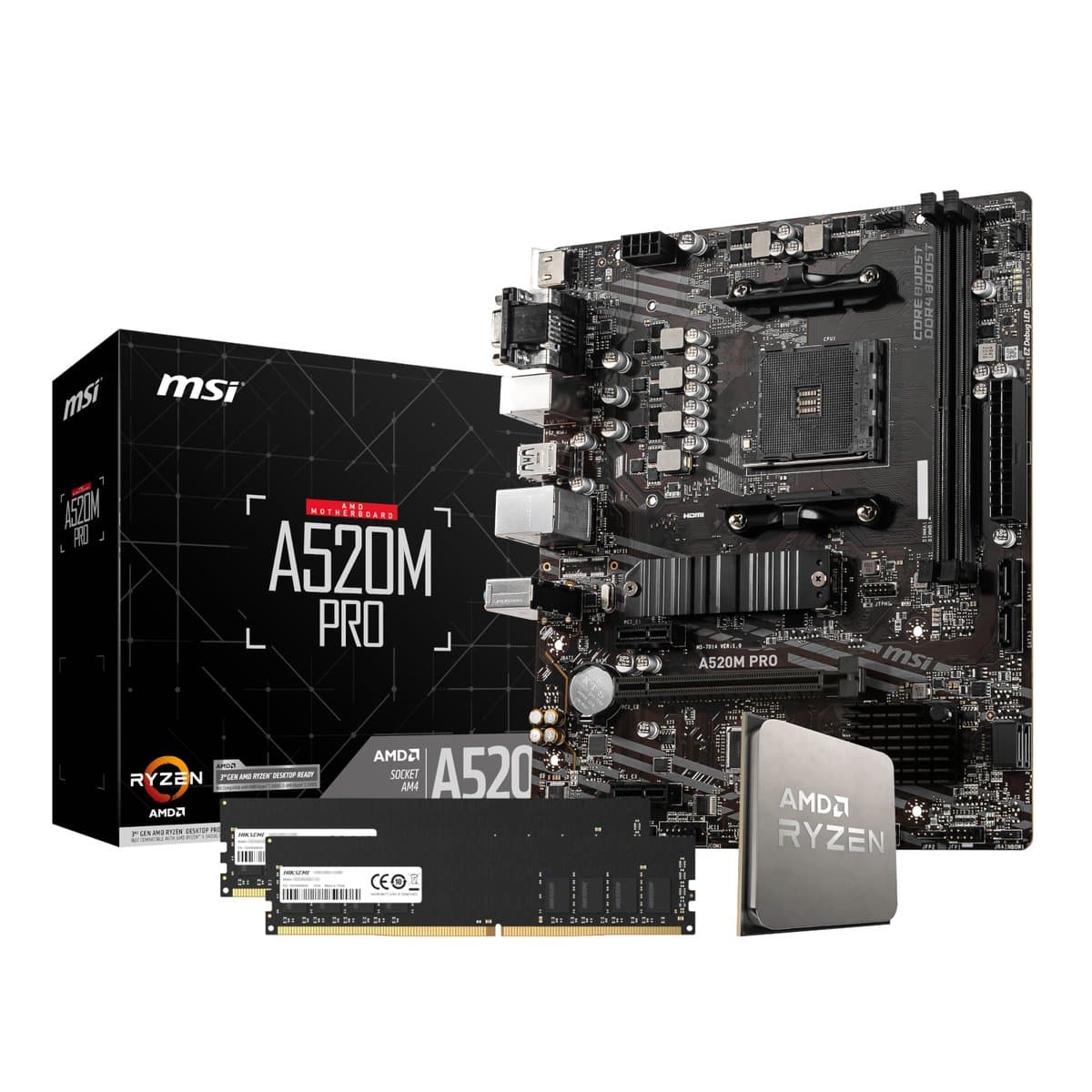PCBuilder AMD Ryzen 3 3200G LEVEL UP Core Upgrade Kit