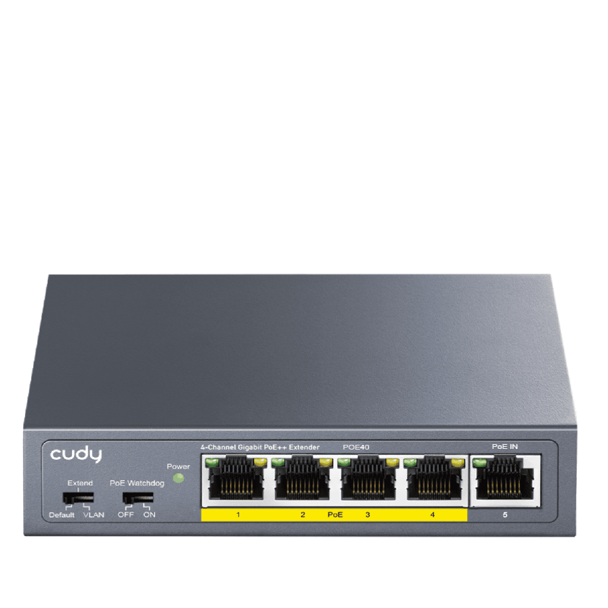 Cudy 4 Port Gigabit PoE 1x PoE Input 60W Switch