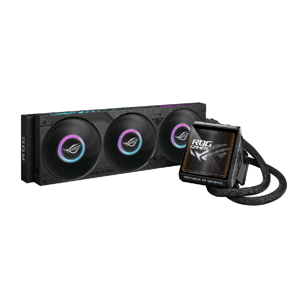 Asus ROG Strix LC IV 360 ARGB LCD Liquid Cooler - Black