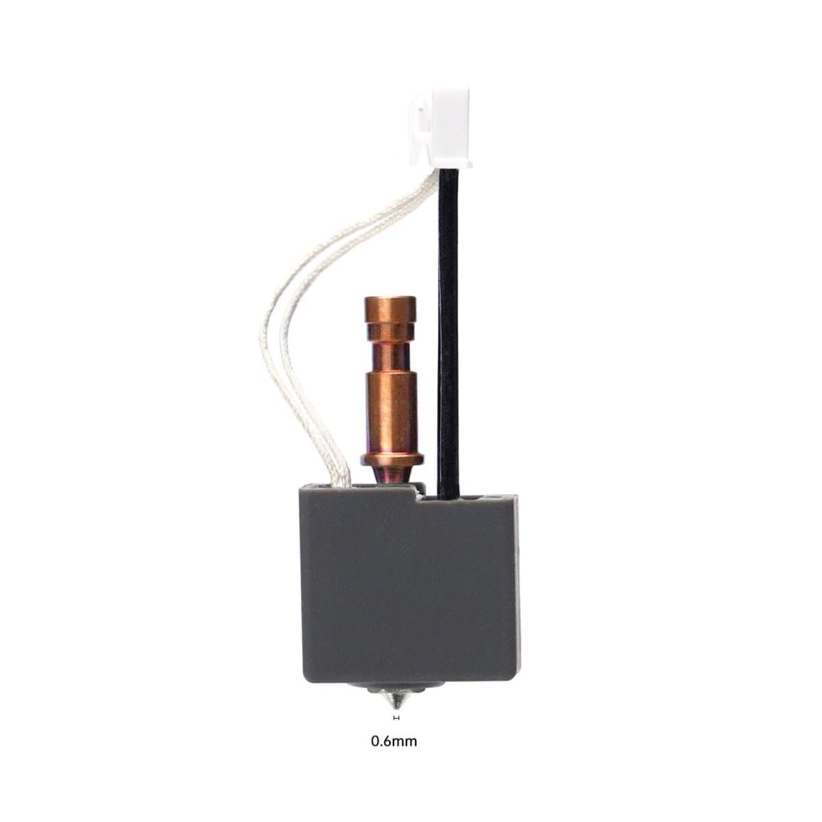 Anycubic S1 Hotend All Metal Hardened Steel 0.6mm Nozzle