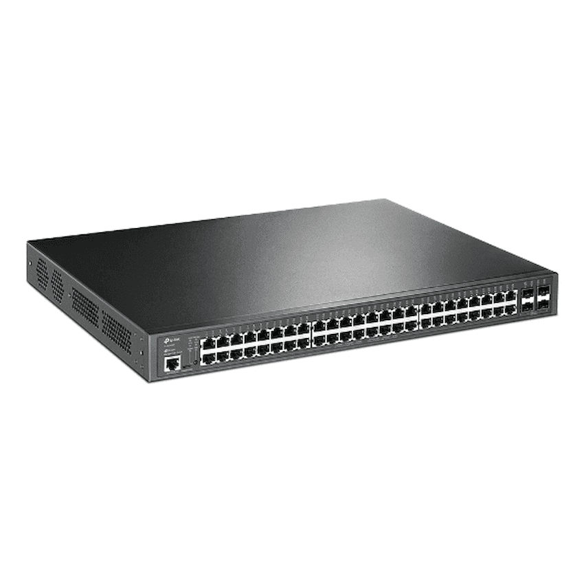 TP-Link SG3452P JetStream 52-Port Gigabit L2+ Managed Switch with 48-Port PoE+