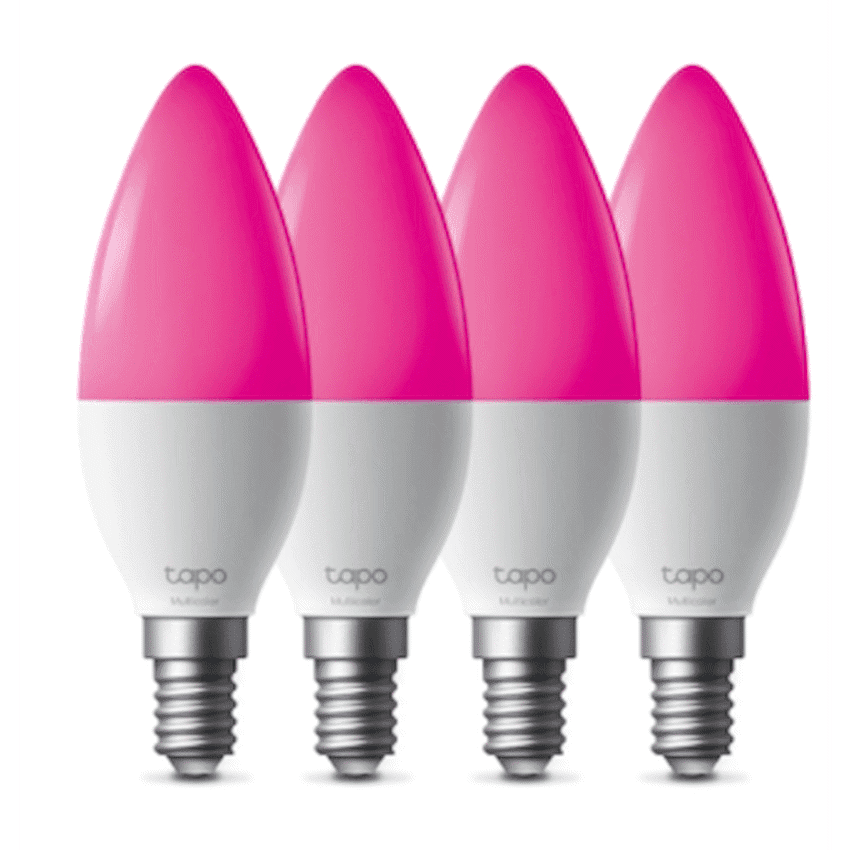 Tapo Smart Light Bulb, Multicolor, 4-pack