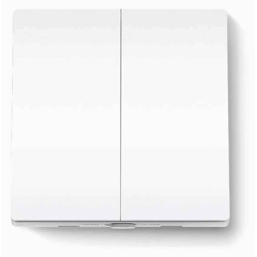 TP-Link Tapo S220 Smart 868mhz Light Switch 2-Gang 1-Way, No Neutral Required