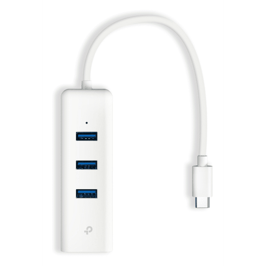 UE330C USB Type-C 3-Port Hub & Gigabit Ethernet Adapter