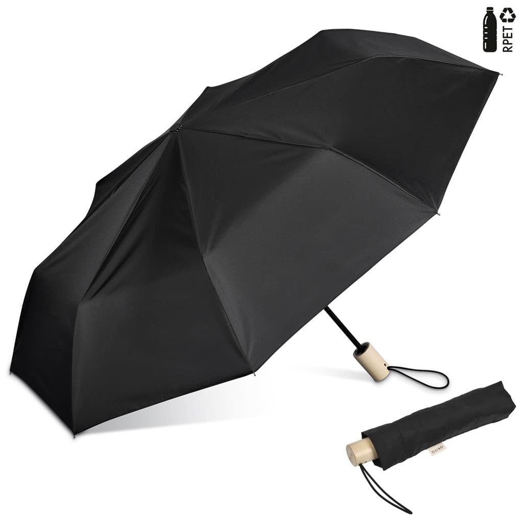 Okiyo Ameno Recycled PET Auto-Open Compact Umbrella