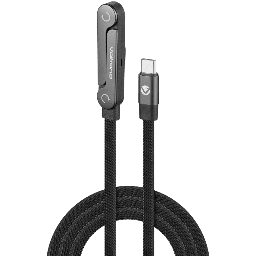 Volkano Kick Series USB C to USB C 240W-Black