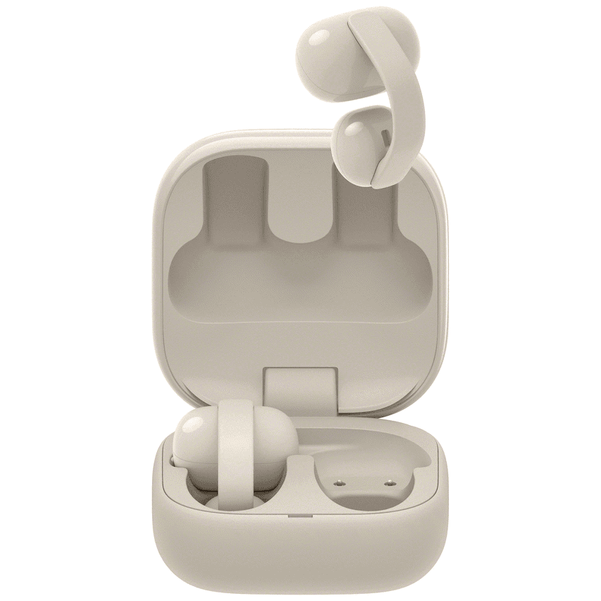 Sony WF-LC900 Linkbuds Clip True Wireless Earphones - Cream