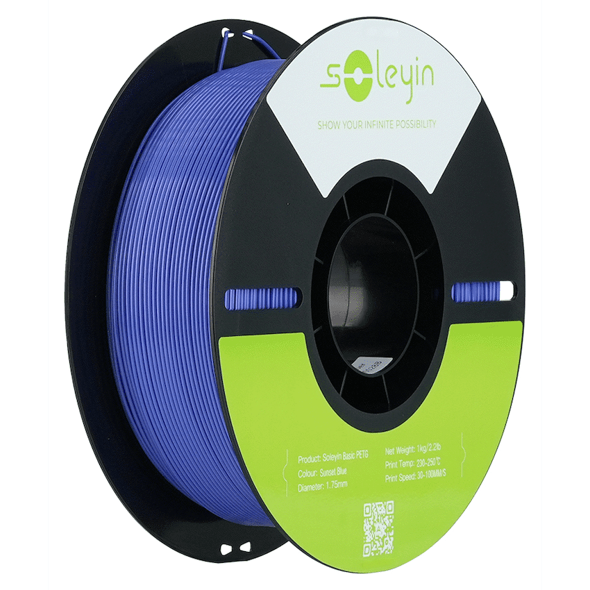 Soleyin Basic PETG Sunset Blue_1.75_1KG
