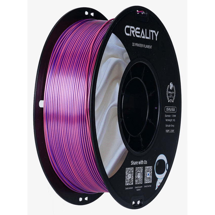 Creality Dual Silk Filament PLA Pink-Purple 1kg