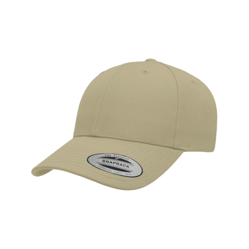 Flexfit X-Cap Khaki Retro Cotton Blend Snapback
