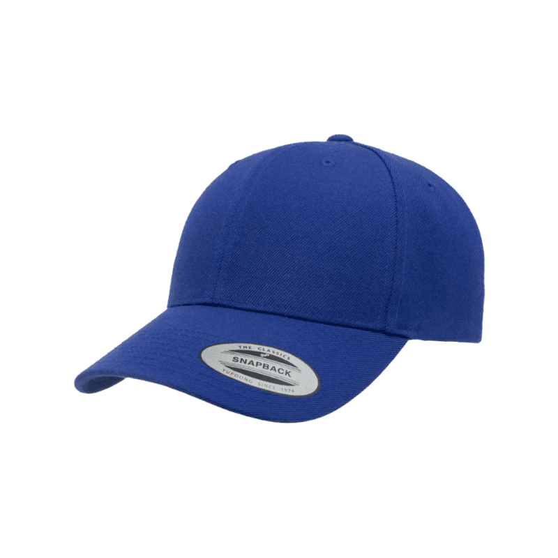 Flexfit X-Cap Royal Blue Retro Cotton Blend Snapback Adjustable Fit