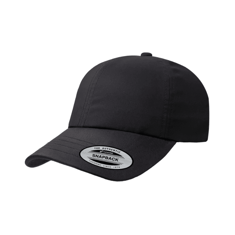 Flexfit Water Resistant Ponytail Cap Black Adjustable Fit