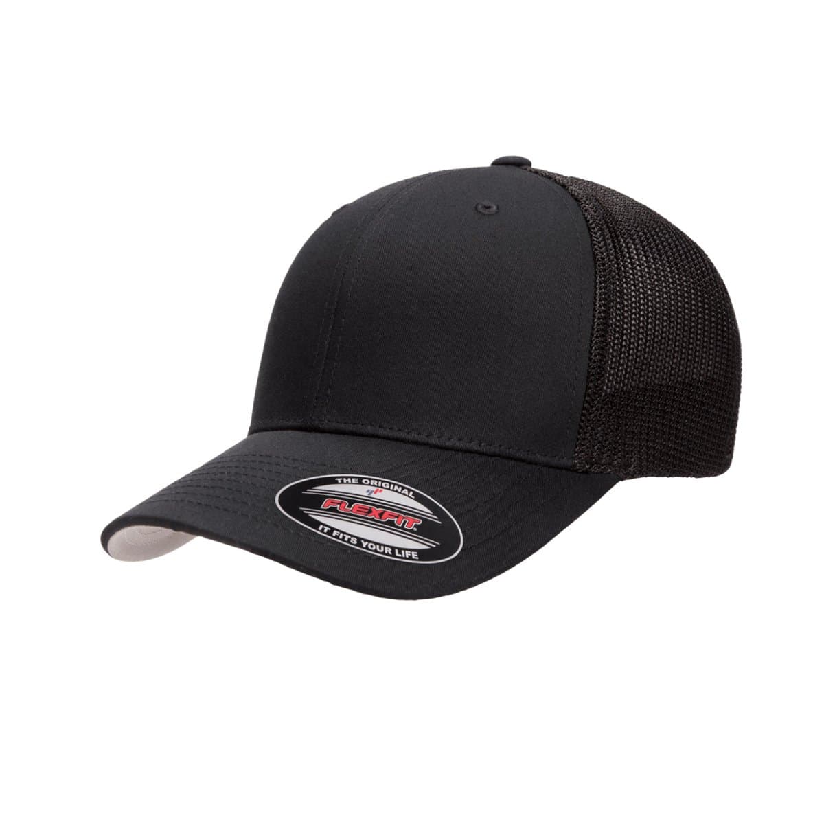 Flexfit Trucker Black Cap Fitted