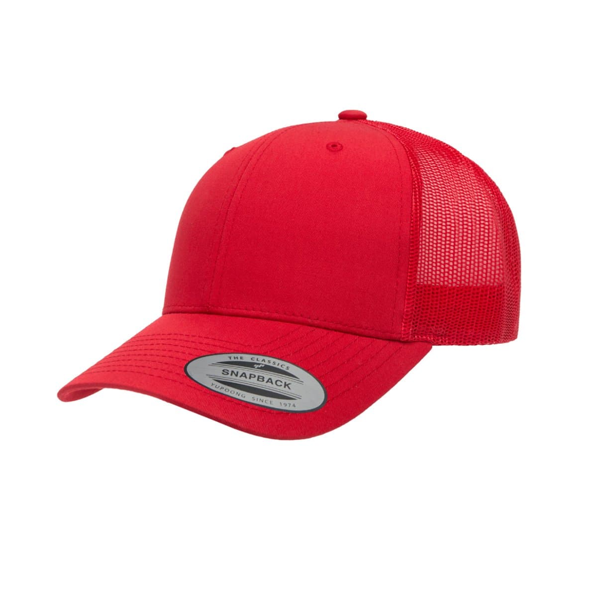 Flexfit Retro Trucker Red Cap Snapback