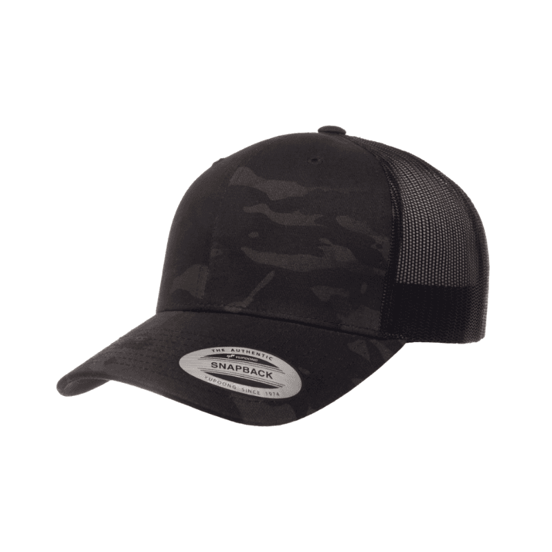 Flexfit Retro Trucker Multicam Black Cap Snapback