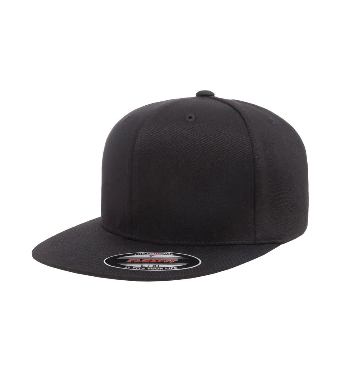Flexfit Pro-Style Black Cap Fitted