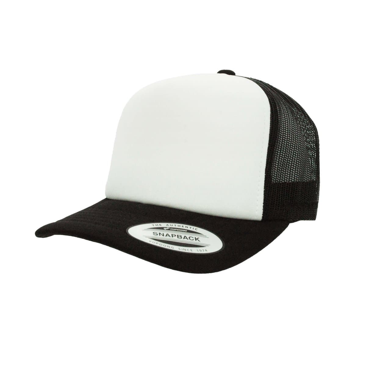 Flexfit VZ Trucker Black & White Cap Snapback