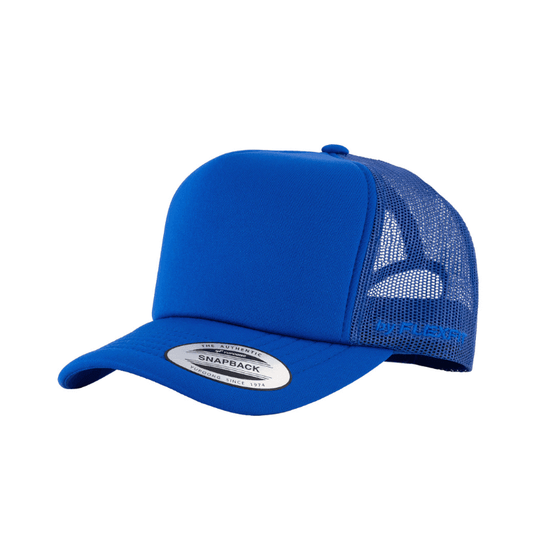 Flexfit VZ Trucker Royal Blue Cap Adjustable Fit
