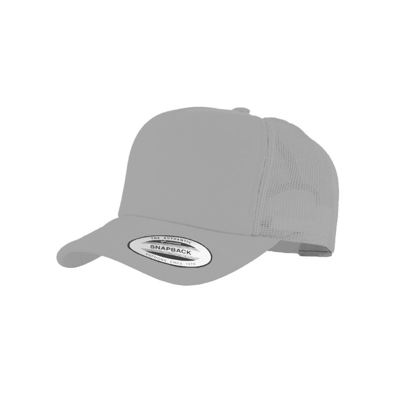 Flexfit VZ Trucker Silver Cap Snapback