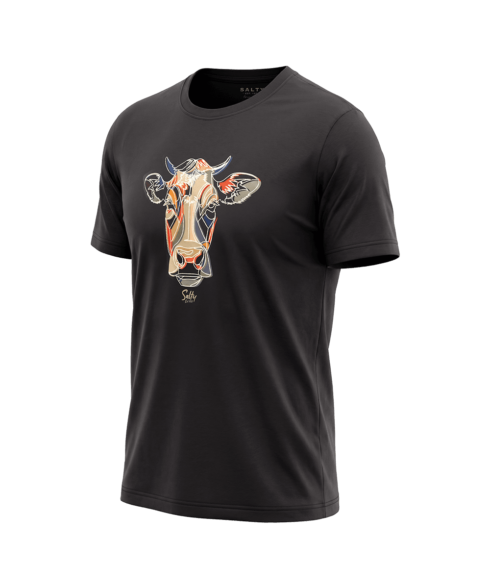 Salty T-Shirt Cow Stitch
