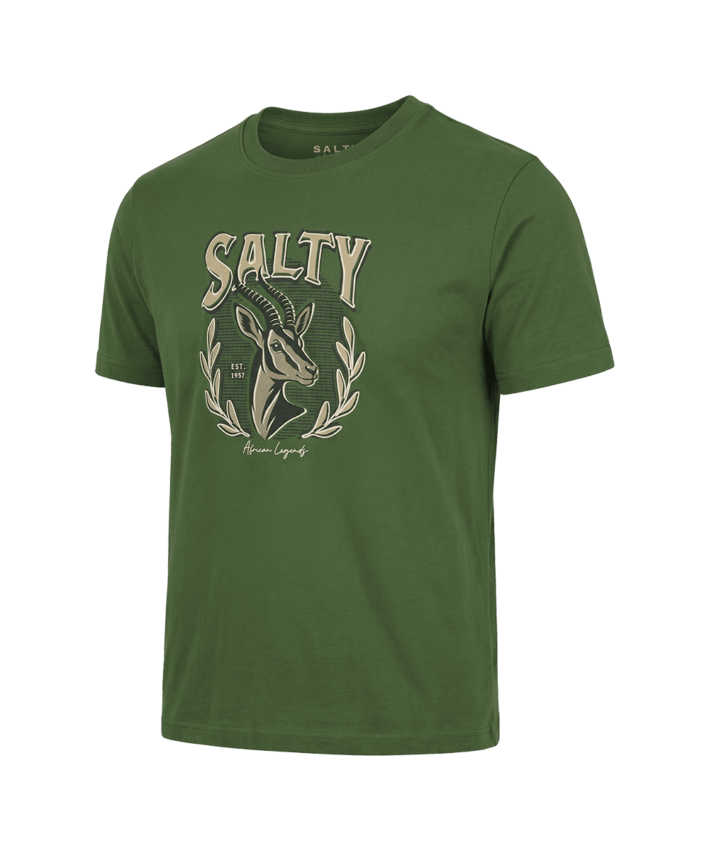 Salty T-Shirt Springbok Stitch