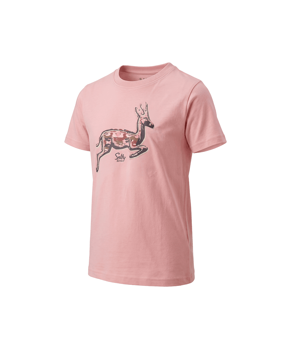 Salty Girls T-Shirt Camo Springbok