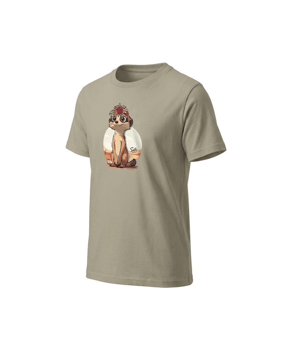 Salty Girls T-Shirt Meerkat