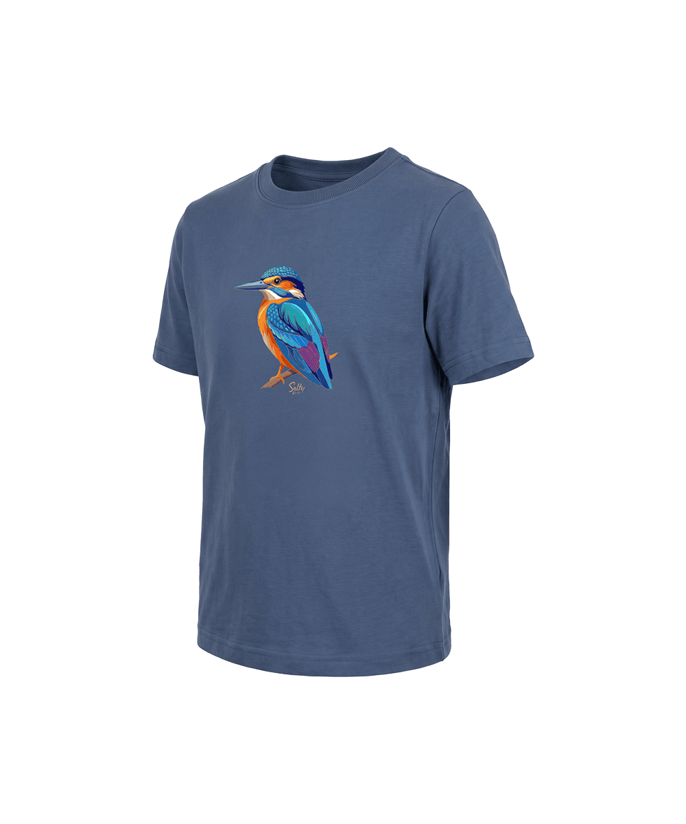 Salty Girls T-Shirt Kingfisher