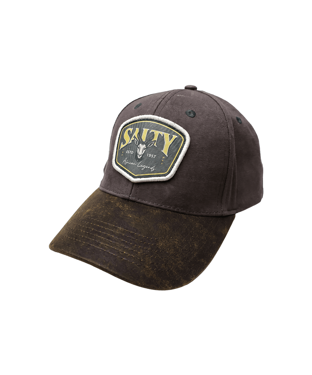 African Legends Two-Tone Cap Charcoal/Brown