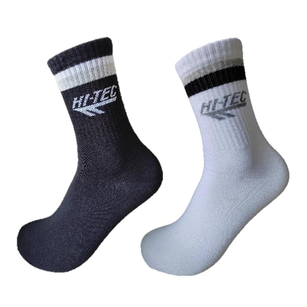 Heritage Crew 2 Pack - Black/White