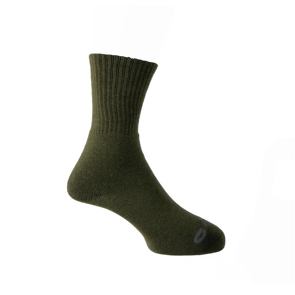 Hi-Tec Mens Wool Trail Sock - Olive