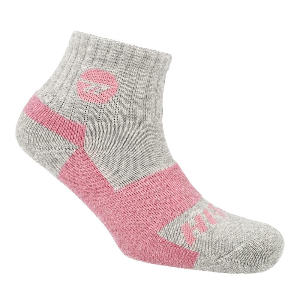Hi-Tec Ladies Exploration Sock Short - Tuna/Silver