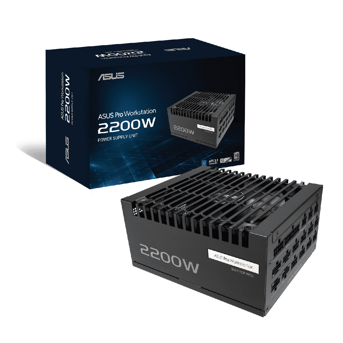 ASUS PRO WS 2200W 80 PLUS PLATUNUM Modular Power Supply