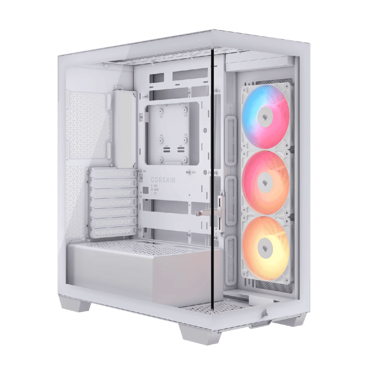 Corsair 3500X RS-R ARGB Mid-Tower PC Case – White
