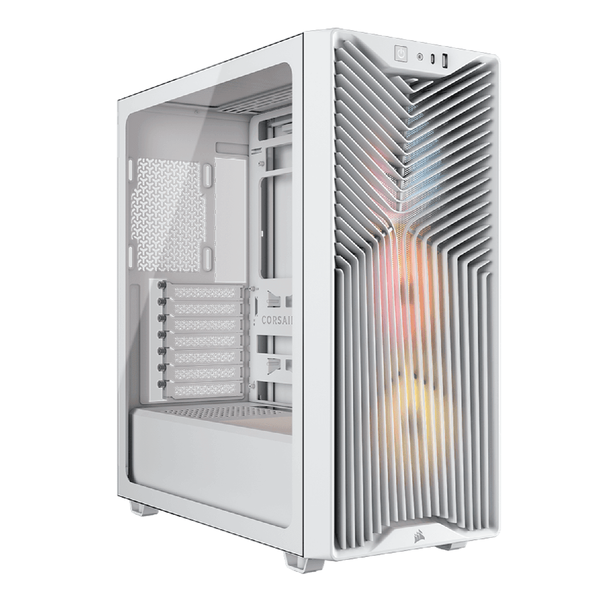 Corsair 3200D RS ARGB Mid-Tower PC Case – White