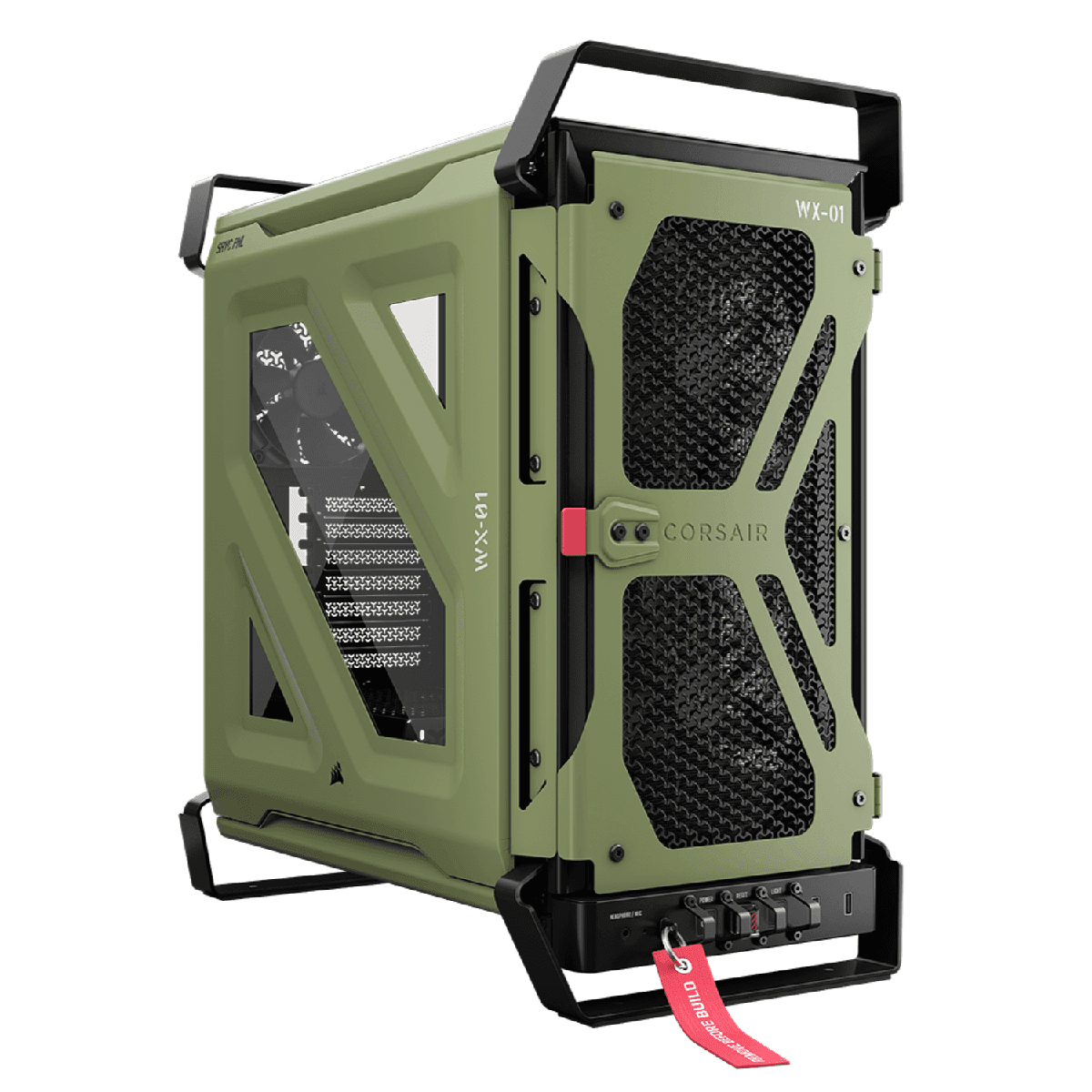 Corsair WARTHOG RS Airflow Mid-Tower Case - Olive