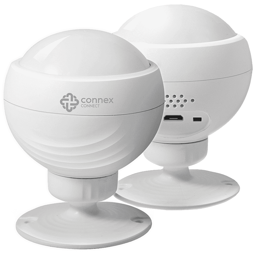 Smart WiFi Motion Sensor Recharge Twin Pack