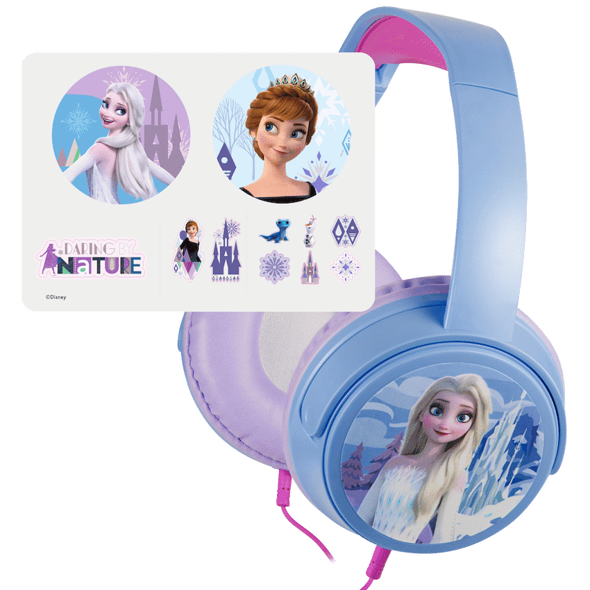 Disney Frozen Wired Headphones with 11 Stickers
