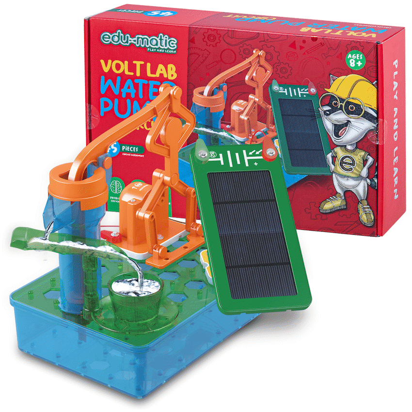 Edu-matic Volt Lab Water Pump Circuit